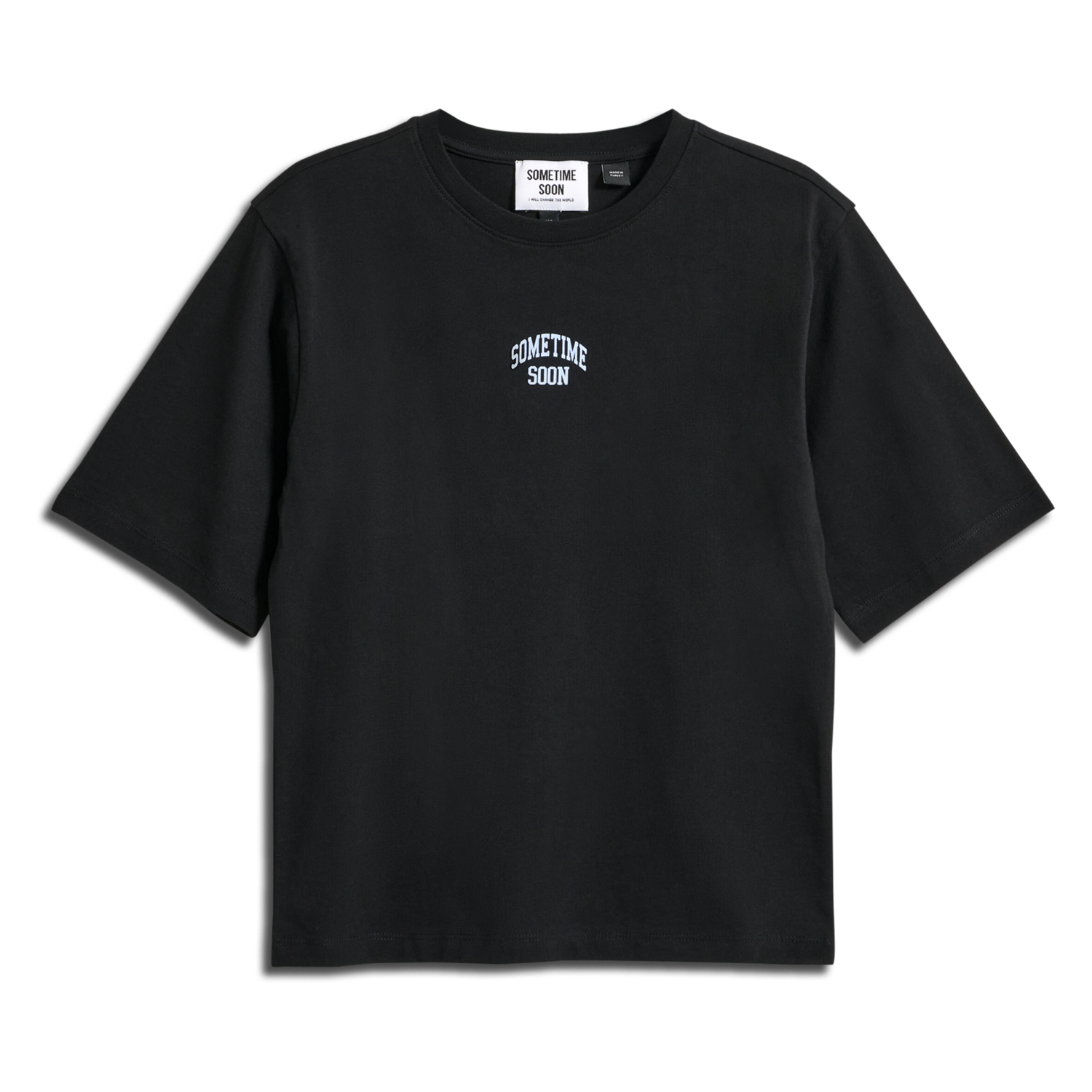 stmKARMA T-SHIRT S/S, BLACK, packshot