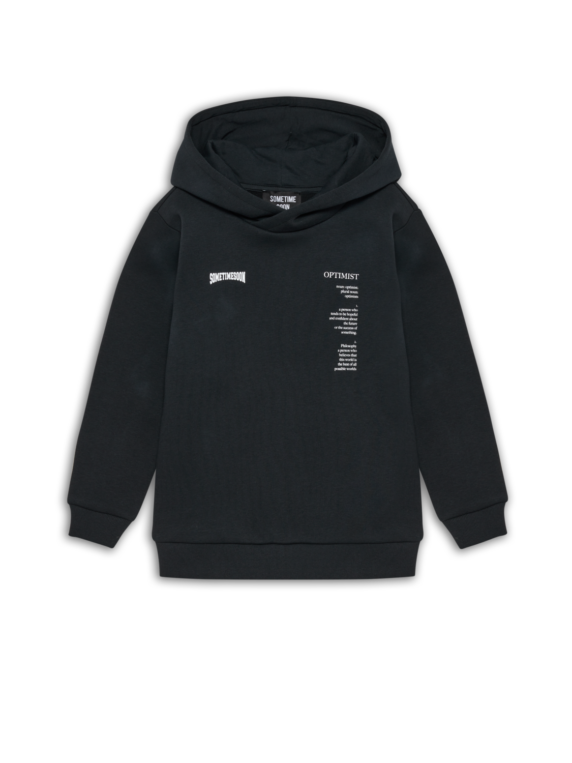stsAIDEN HOODIE, BLACK, packshot
