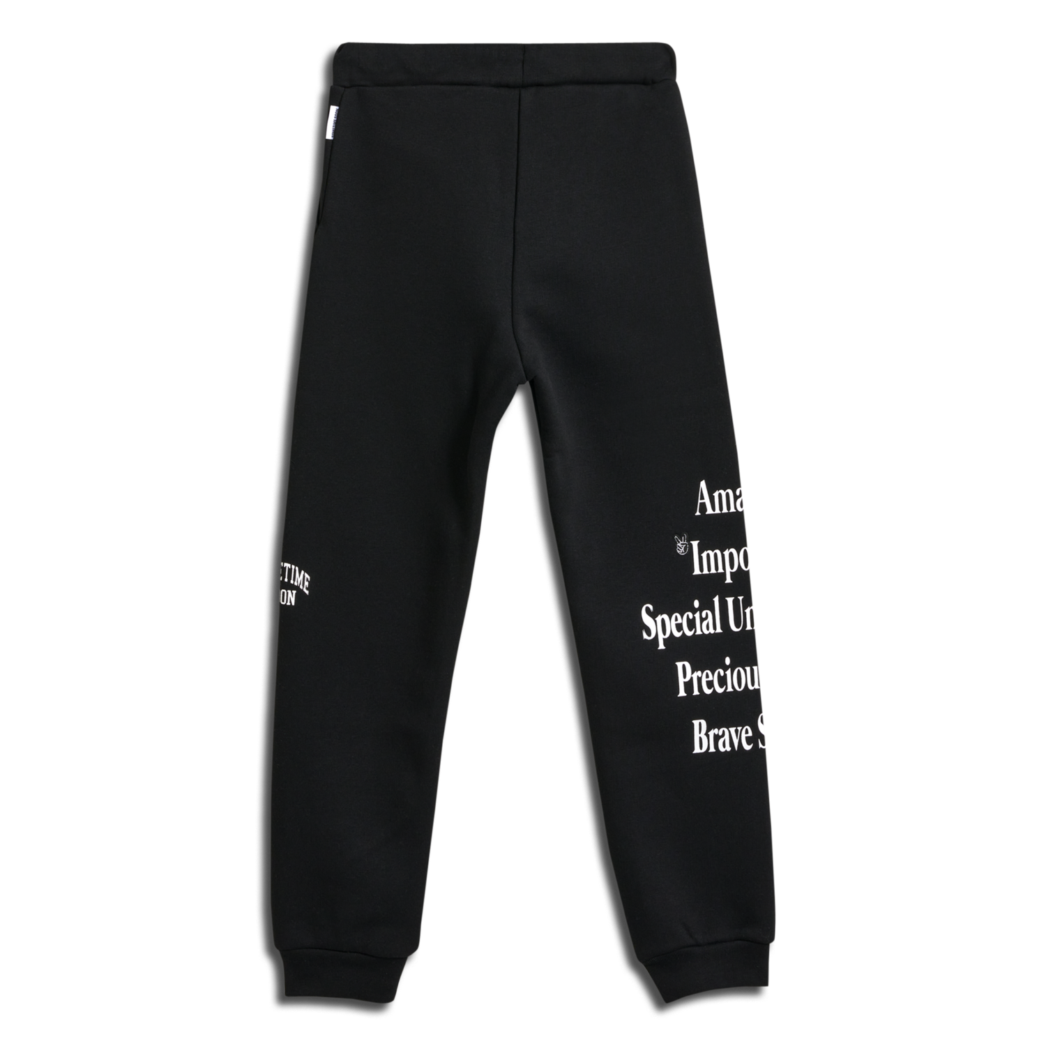 stsUNIQUE PANTS, BLACK, packshot