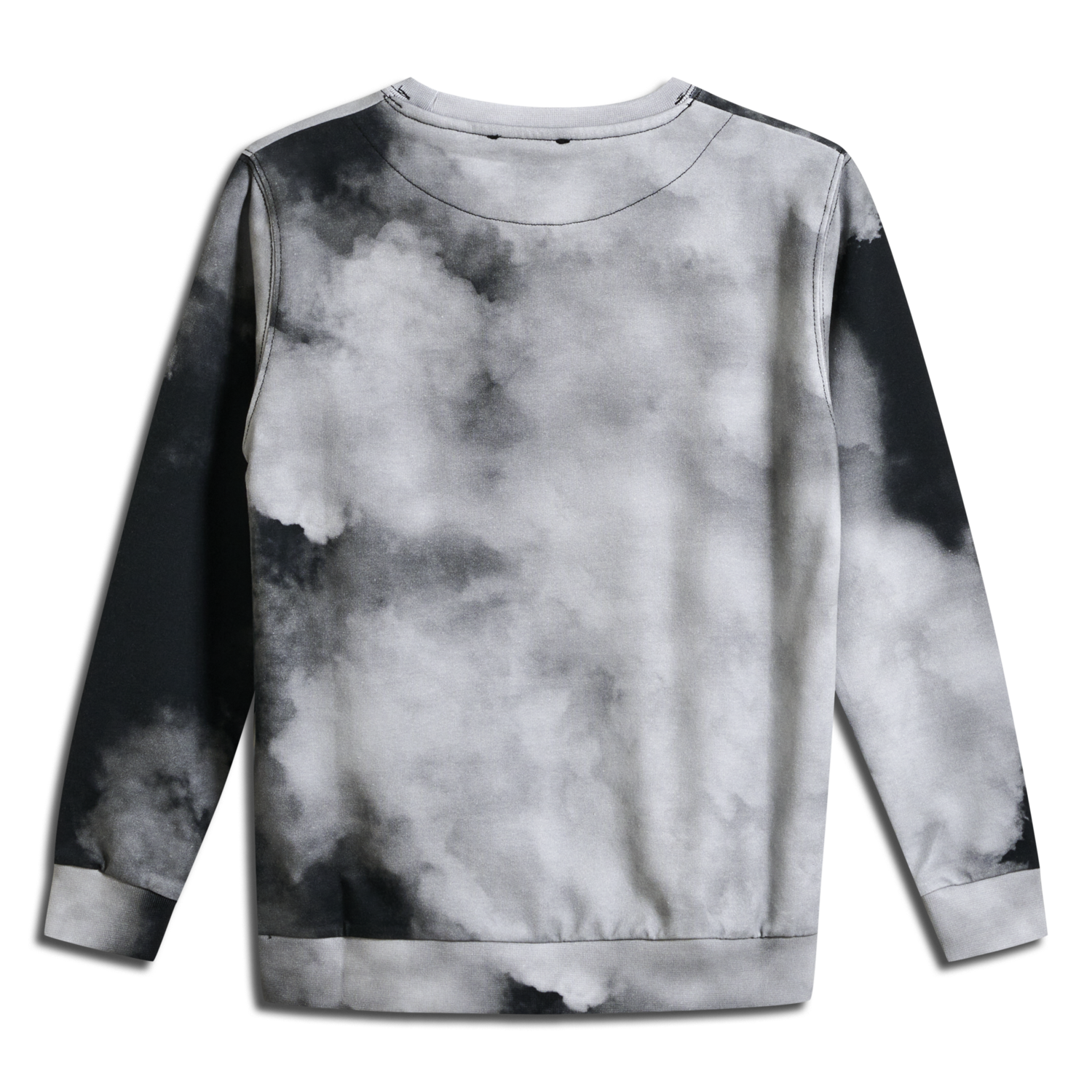 stsCLOUD SWEATSHIRT, BLACK, packshot